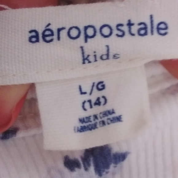 🔥3 for 25 Bluenotes Aeropostale kids ribbed tee🔥 - Picture 9 of 13